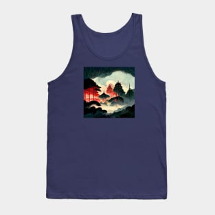 Japanese scenery Tank Top